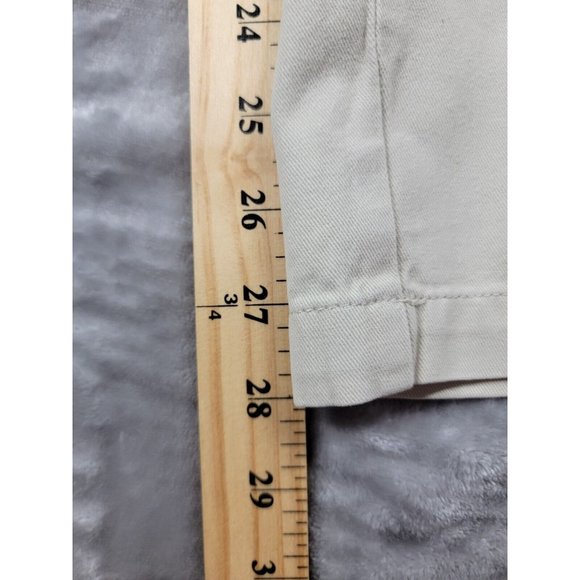 Calvin Klein Khaki Chino Flat Front‎ Super Sandwash Twill pants beige 36x28 - Picture 2 of 7